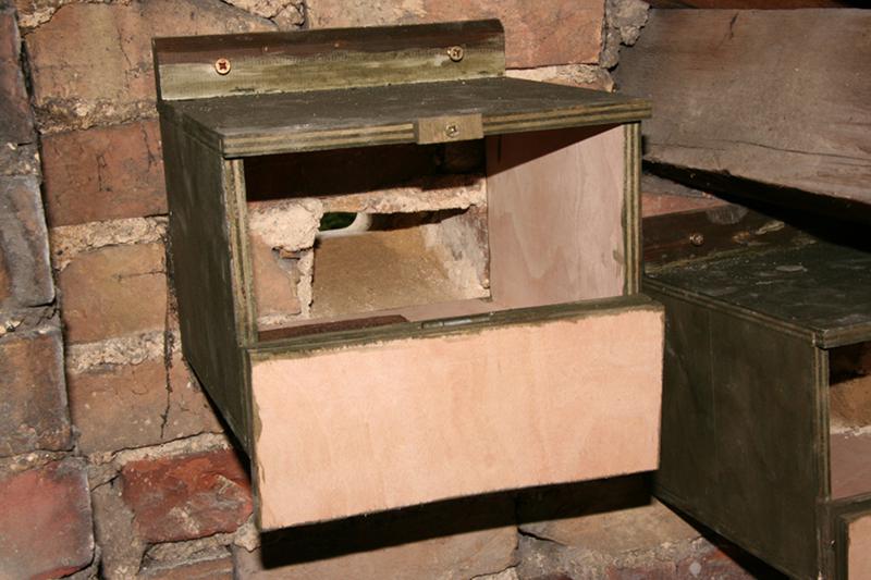 Gable internal swift box