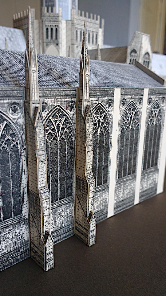 Cathedral shop model kit
